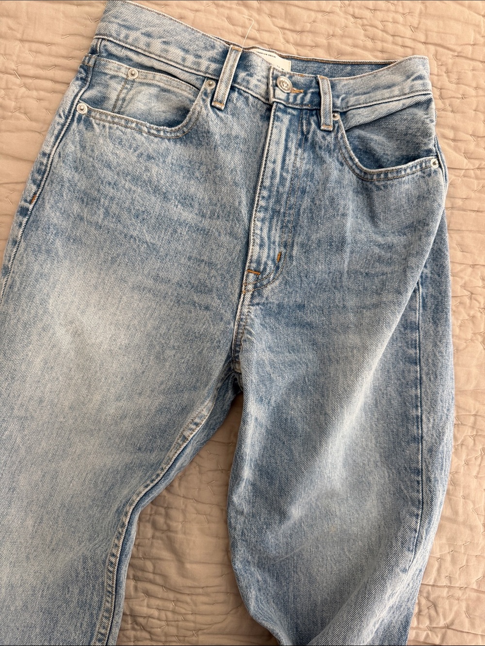 SLVRLAKE Dakota High-Rise Women's Denim Jeans cropped Crosby Wash